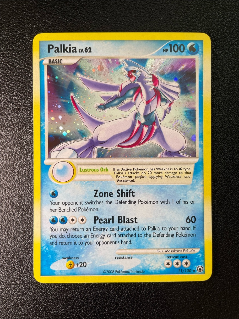 Palkia #11/100/Pokemon Majestic Dawn/Holo Rare